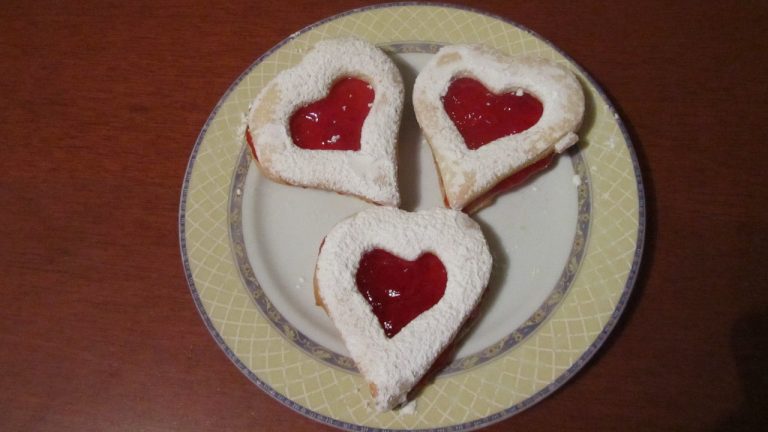 biscotti a forma di cuore