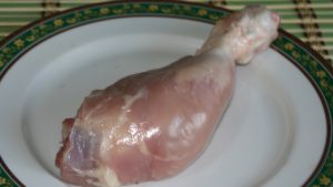 fuso di pollo senza pelle
