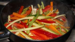 verdure saltate nel wok
