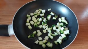 zucchine in padella