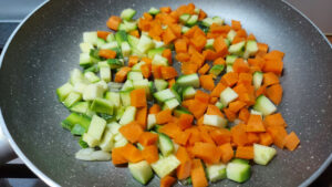 zucchine e carote