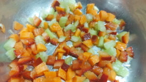 sedano carote peperoni
