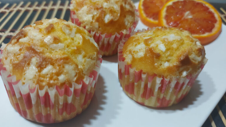 muffin all'arancia